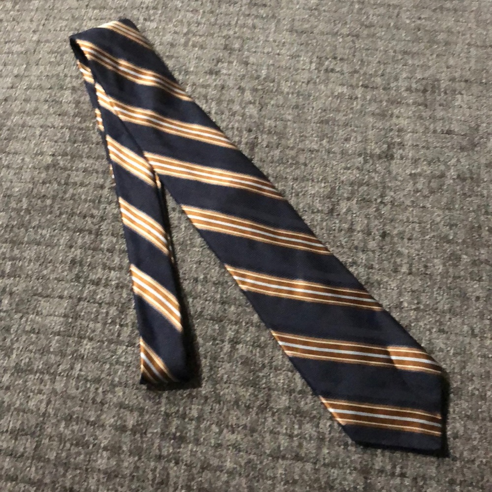 Nice Blue & Brown Tie by Nordstrom
